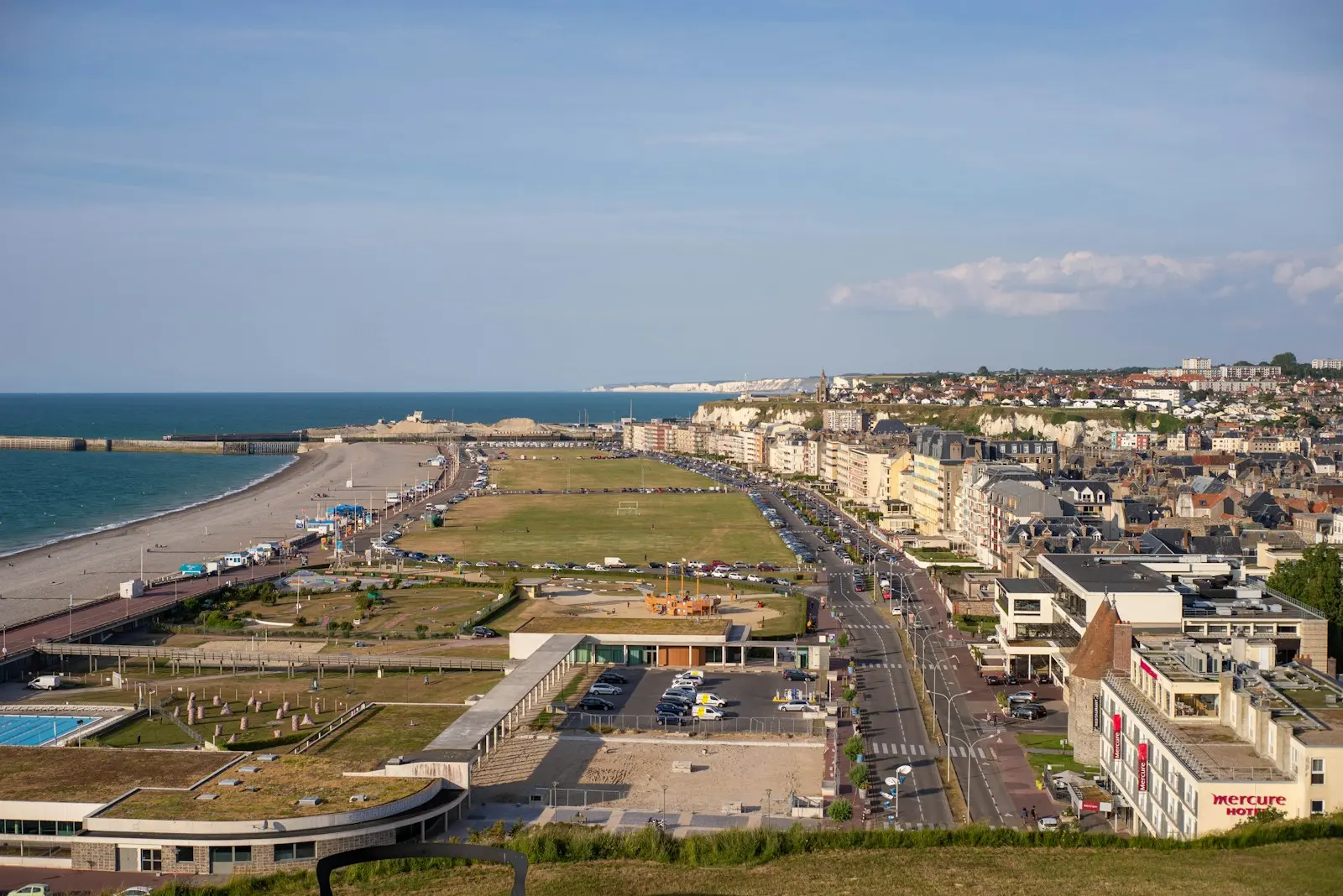 Front de mer de Dieppe, appartement face à la plage, location saisonnière